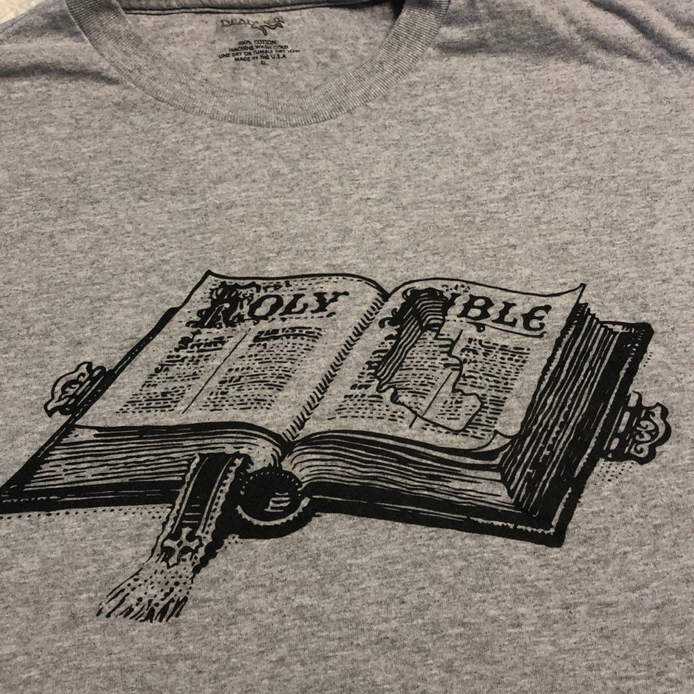 🔥SOLD🔥DEADLINE T SHIRT BIBLE XL